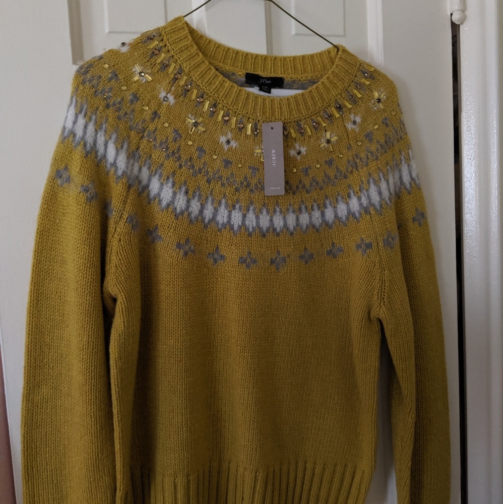 J Crew Fair Isle Sweater XXL